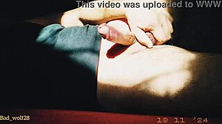 bad wolf28 gives muscular bodybuilder penis handjob at sunset in outdoor cfnm scene