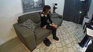 candy's deepthroat casting got me gagging on cock 😩💦 whoa!!