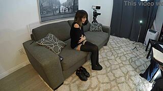 candy's deepthroat casting got me gagging on cock 😩💦 whoa!!