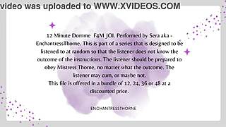 she dominates you with joi till you explode in femdom bliss