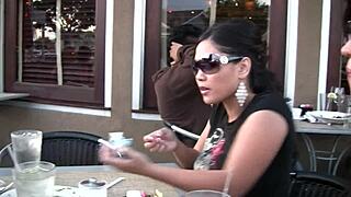 jesse capelli and georgia jones toy shaved pussies in hot lesbian saturday sex