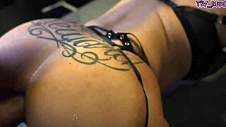Sexy tattooed skank takes huge black cock bareback in her tight ass 😍🍑💦