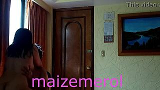 curvy latina bent over big cock in cdmx hotel fan fuck rough