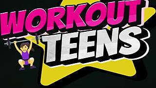 i can't stop fuckin this shy petite teen pornstar's gym ass after workout kisses