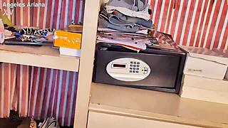 Watch my dripping wet feet covered in your slow falling semen down my legs!