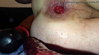 wanna see this ass get wrecked by a massive dildo beer bottle combo?