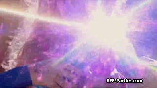 cosplay foursome slams hard cocks alien dildos