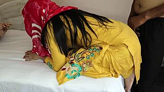 that aunt's thick ass gets pounded hard in homemade hindi fuck video