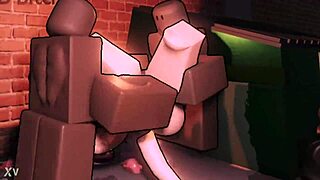 hey check out this bratty femboy getting wrecked by two huge bbc's in the alley