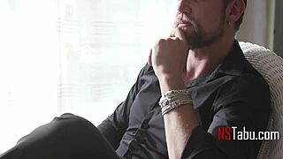 chubby wife enjoys double action while husband watches closely