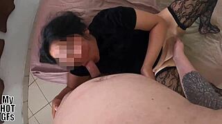 mónica crazy fan came just to fuck me in casting interview cum on natural tits