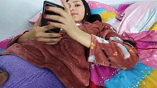 Rosibel Removes Stepdad's Condom for Deep Creampie in Her Tight Stepdaughter Pussy Close-Up Ride