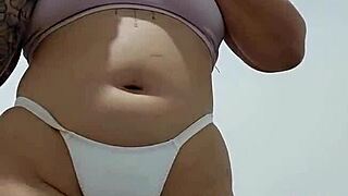 Big Pussy Lips Suffocate Friend's Face in Wild Domination Flash!