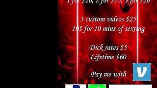 wanna see this sexy girl's pussy squirt while she sells her hot nudes?