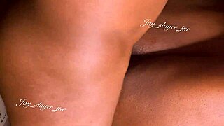 this ebony 18yo with big natural tits visits her teacher for rough black cock creampie quickie on homemade cam