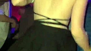 i spot this hot 18yo girlfriend dancing in the club and convince her for public creampie pickup