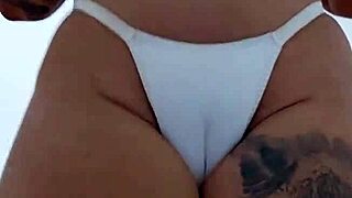 Big Pussy Lips Suffocate Friend's Face in Wild Domination Flash!