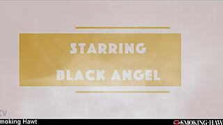 Slutty Brunette Latina Angel Smokes While Cowgirl Riding To Facial Cumshot