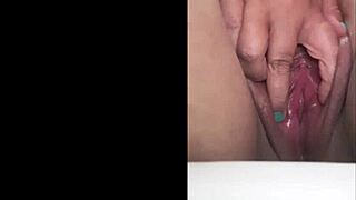 What secrets hide in her massaging pussy?