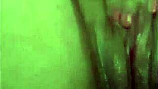 What secrets hide in her massaging pussy?