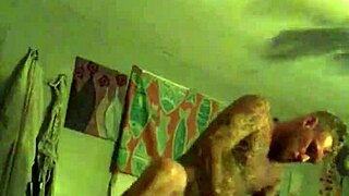 Two lovers tease with foreplay ass play before throat fucking frenzy