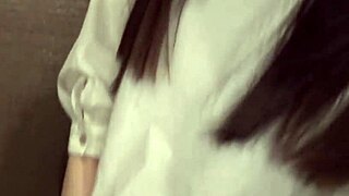 a super skinny japanese college babe with idol body gets bent over fucked first time in love hotel