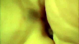 tabitha stevens struts in lingerie heels fishnets fingering shaved pussy then deepthroats on bed