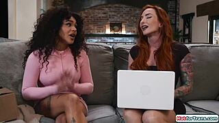 Shemale Cock Stroked Hard by Toy Tester