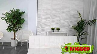 whoa, this almost virgin teen's first time slurping big black cocks... deepthroat heaven! 🔥🍆