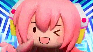 i cant believe hatsune miku's night fever project diva nude mod shows her big tits an ass so hot!!