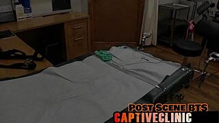 Corporate slaves zombae choked gagged deepthroated fingered slapped in latex uniform