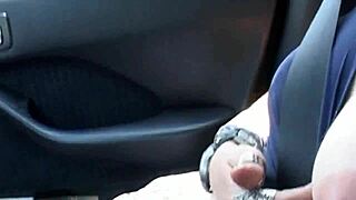 Stranger lured Italian milf home where she knelt eagerly for oral sex