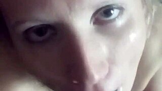 Hey, watch Lena Starr worship Jack Blaque's massive BBC up close!