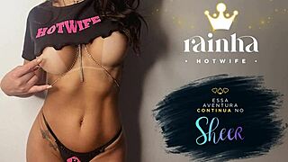 i'm the hotwife queen sucking thick cock in front of my tame cuck hubby