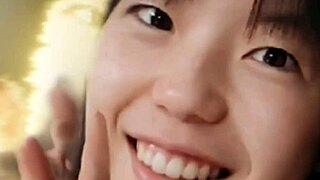 Raw creampie breeding for shaved Japanese milf, no protection?