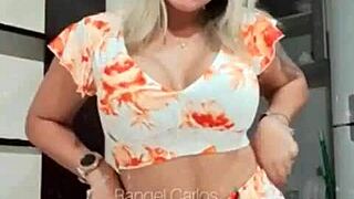 Morena's Juicy Big Tits Drive Me Wild with Desire