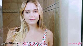 does this classy blonde milf crave daddys touch in her bath?