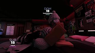 her parents left so we fucked with her big cock boyfriend