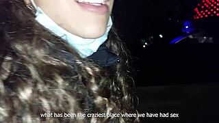 Fuckin' this latina public in buenos aires planetario so risky!!