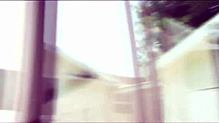 stepmom grabs black stud for hardcore interracial pounding outdoors