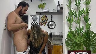 agatha mama i took a cock pounding in kitchen oops