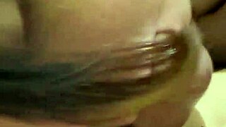 Horny Filipina Milf Maid Sucks Cock Close-Up and Swallows Hot Load in Her Mouth.