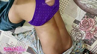 Stepson Blasts Huge Creampie Load on Stepmom's Hairy Tight Pussy Closeup