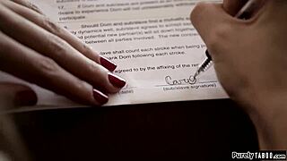 hubby n me fuckin our new teen babysitter hard