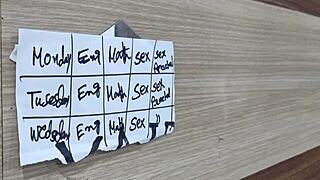 Wild Indian babe Sudipa's natural tits bounce on lover's dick!