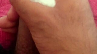 first homemade vid! jerking off alone cuz im so damn lonely and horny for cumshot release!!