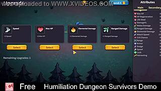 humiliation dungeon traps survivors in femdom game