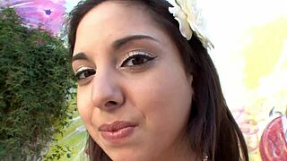 Skinny petite POV anal slammed balls deep!