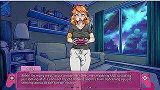 DEMONS RISE for futa lesbian monster action in this visual novel demo!!