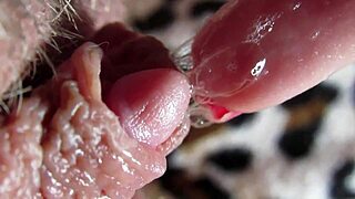 Huge Clit Pulses in Explosive Orgasm Closeup